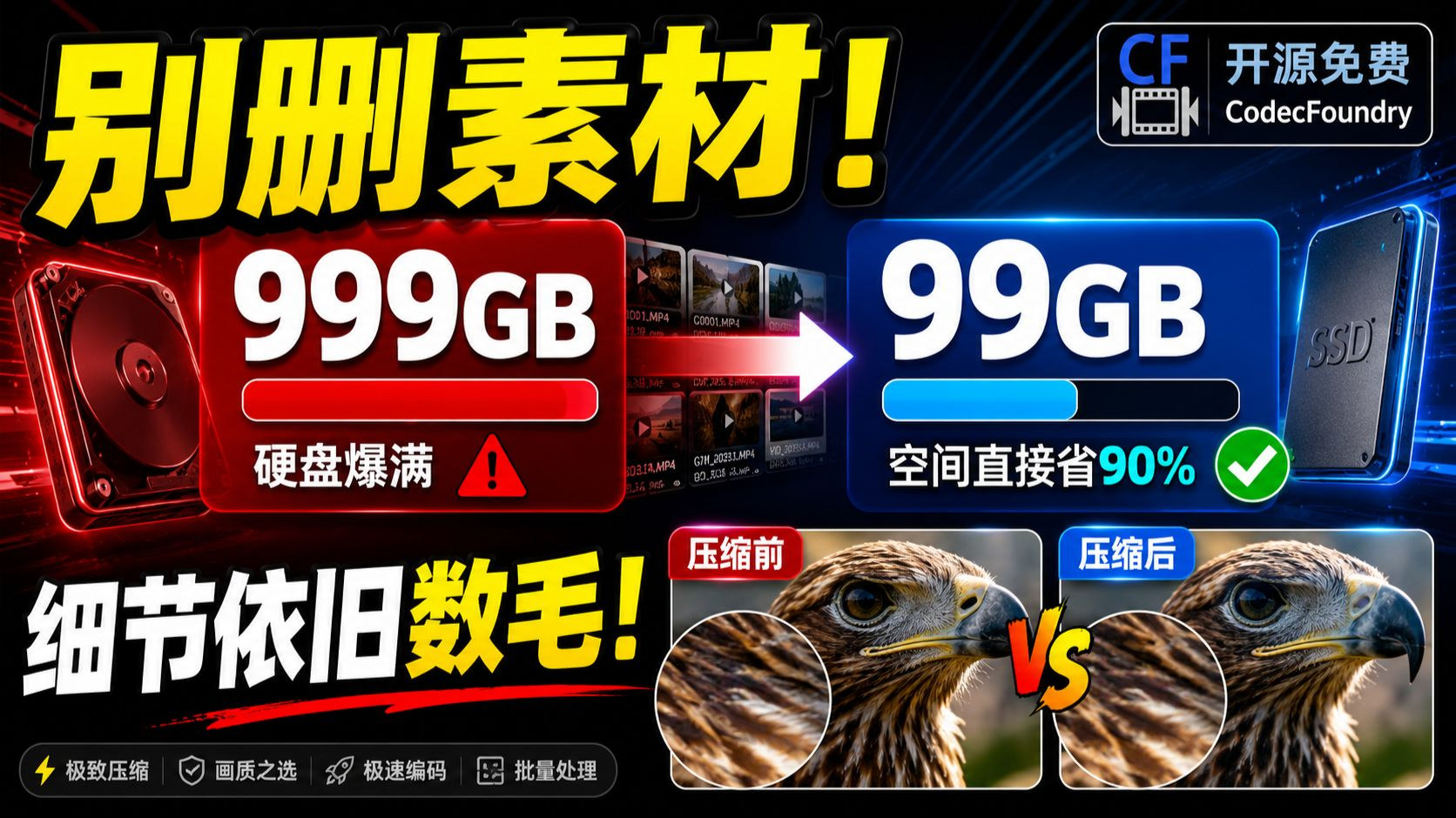 CodecFoundry 视频压缩工具演示封面